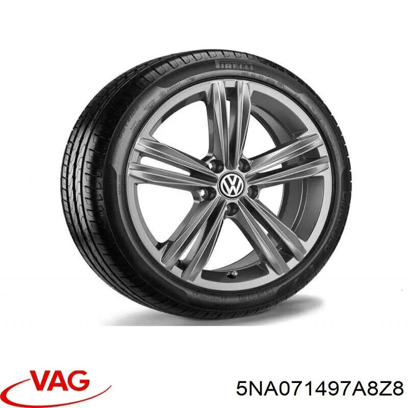 5NA071497A8Z8 VAG Диски литі (легкосплавні, титанові)