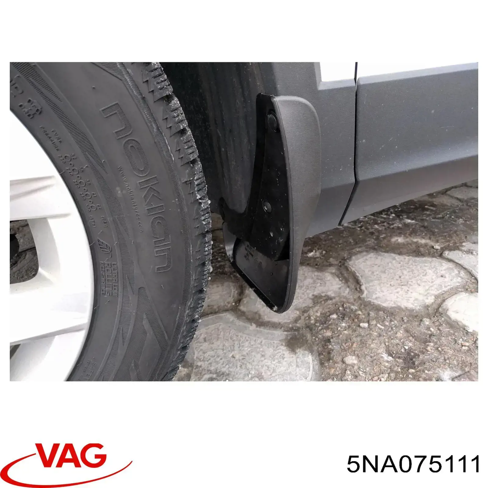 Бризковики передні, комплект VAG 5NA075111 ціна, від 103.93 USD