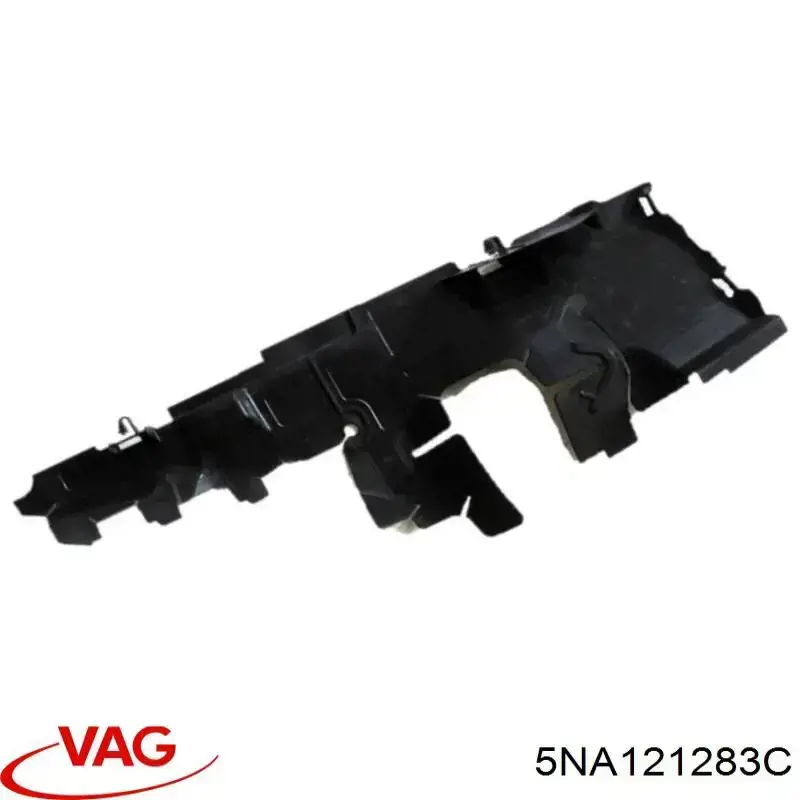 5NA121283C VAG Повітропровід (дефлектор) радіатора, лівий