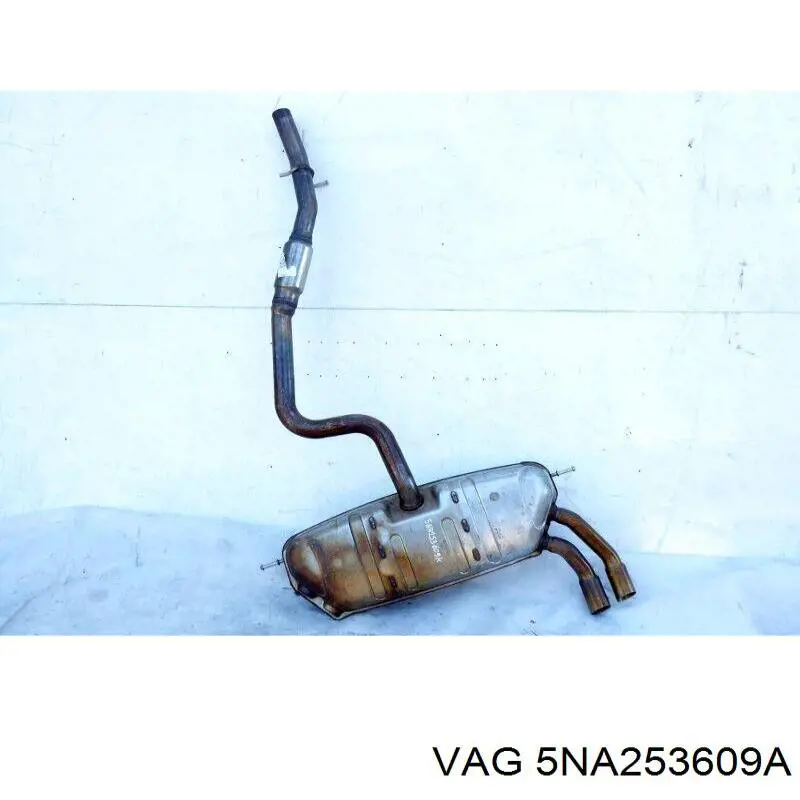 5NA253609A VAG Глушник, середня і задня частина