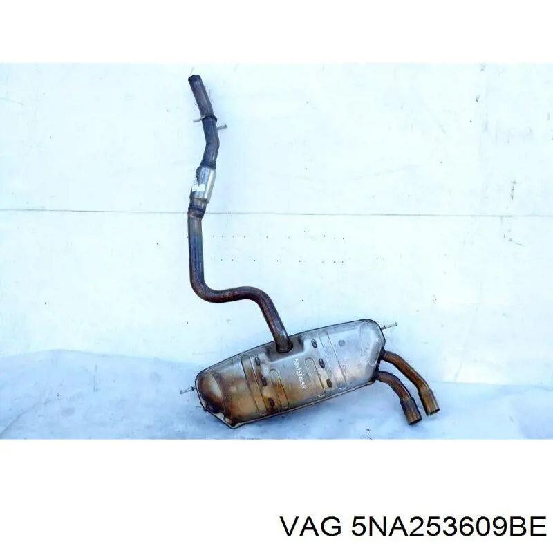 Вихлопна труба VAG 5NA253609BE ціна, від 911.93 USD