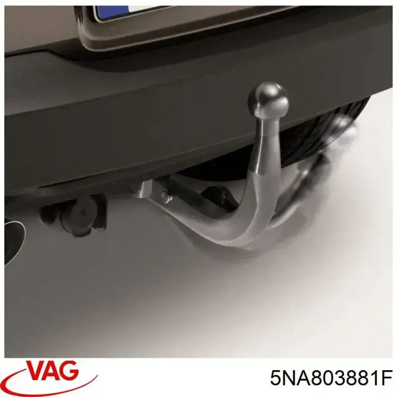 Фаркоп, куля причіпного пристрою 5NA803881 VAG