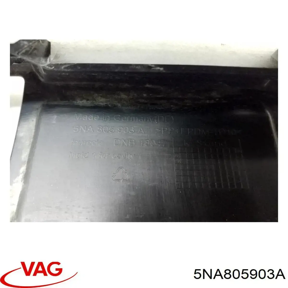 5NA805903A VAG Спліттер переднього бампера