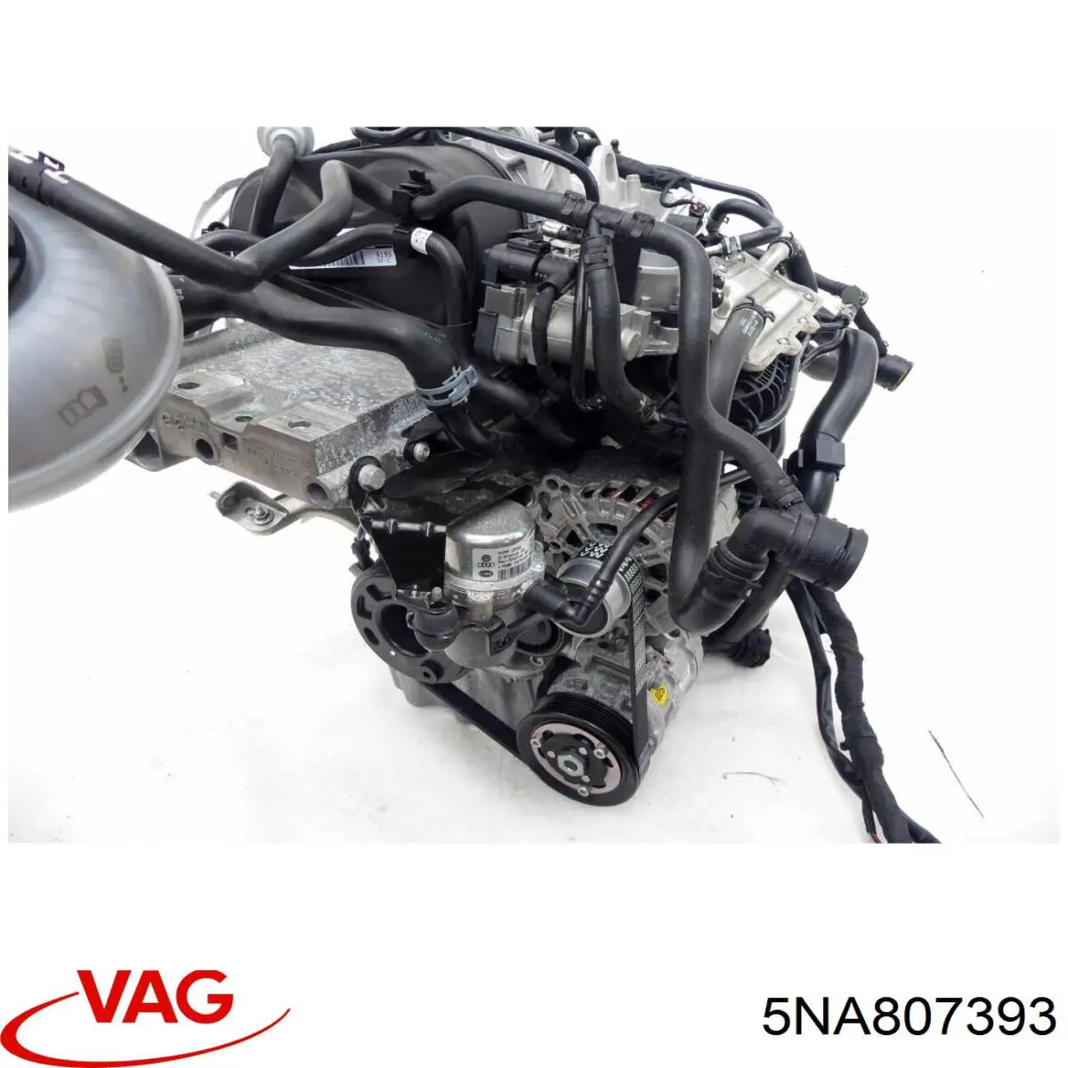 Направляюча заднього бампера, ліва 5NA807393 VAG