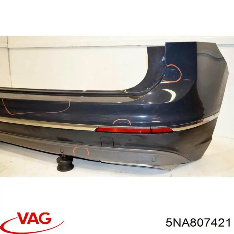 Задній бампер PVG04273BA Signeda