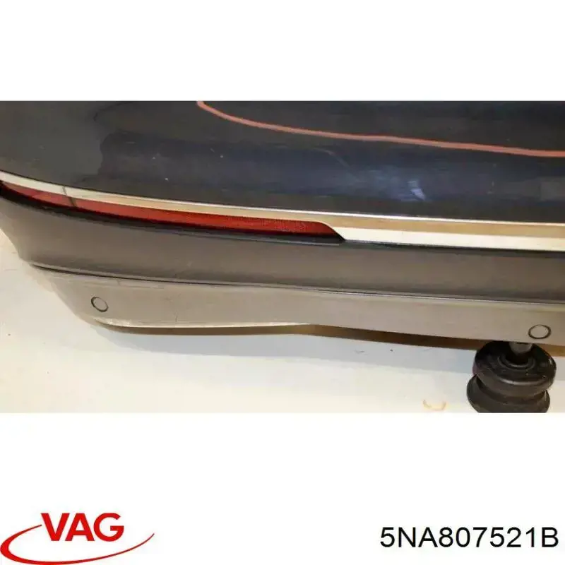 Купити 5NA807521B VAG Захисна губа бампера переднього