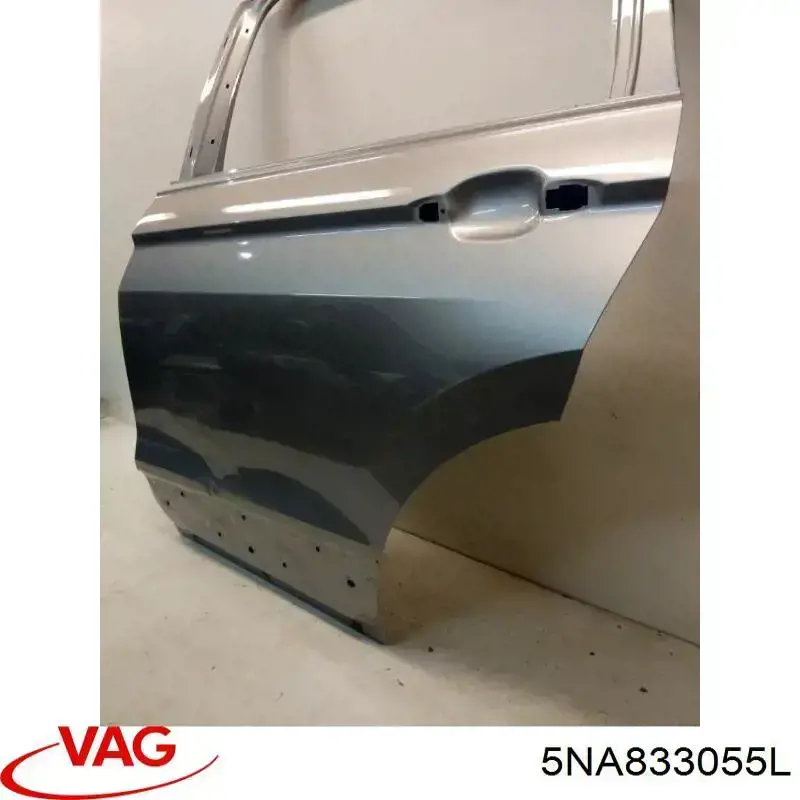 Двері передні, ліві VAG 5NA833055L ціна, від 181.87 USD