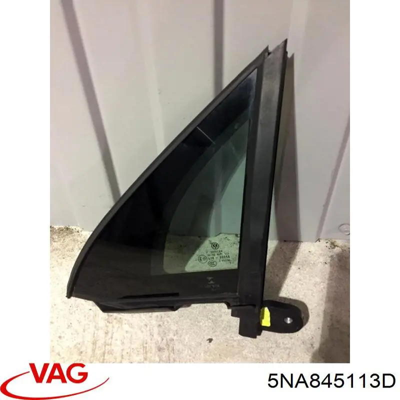 Скло-кватирка двері, передній, лівій VAG 5NA845113D ціна, від 5.06 USD