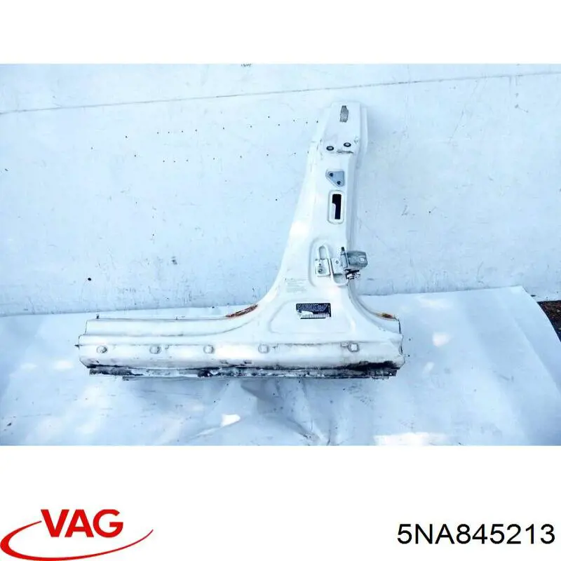 Купити 5NA845213 VAG Скло-кватирка двері, задньої, лівої