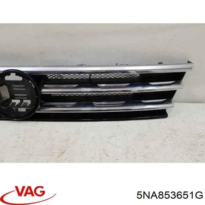Купити 5NA853651G VAG Захисна решітка радіатора