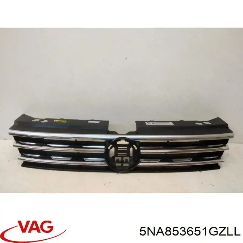  Решітка радіатора Volkswagen Tiguan 2