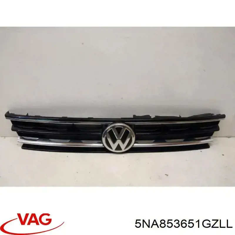 Купити 5NN853651DZLL VAG Захисна решітка радіатора