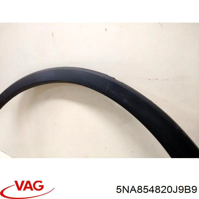 Розширювач задньої арки колеса, лівий VAG 5NA854820B9B9 ціна, від 23.39 USD