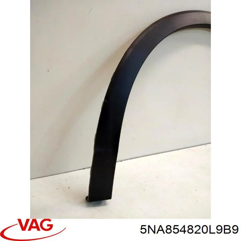 Купити 5NA854820L9B9 VAG Молдинг арки колеса заднього, лівий
