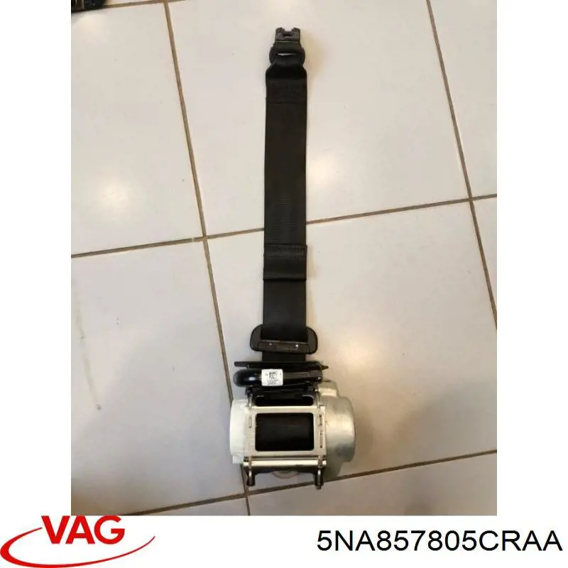 Пасок безпеки задній лівий VAG 5NA857805DRAA ціна, від 151.93 USD