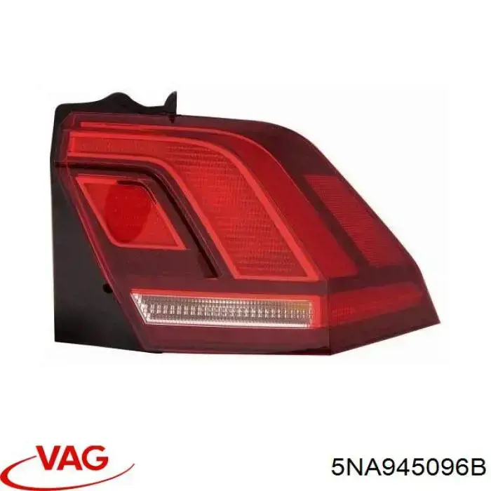 Ліхтар задній правий, зовнішній VAG 5NA945096B ціна, від 121.02 USD
