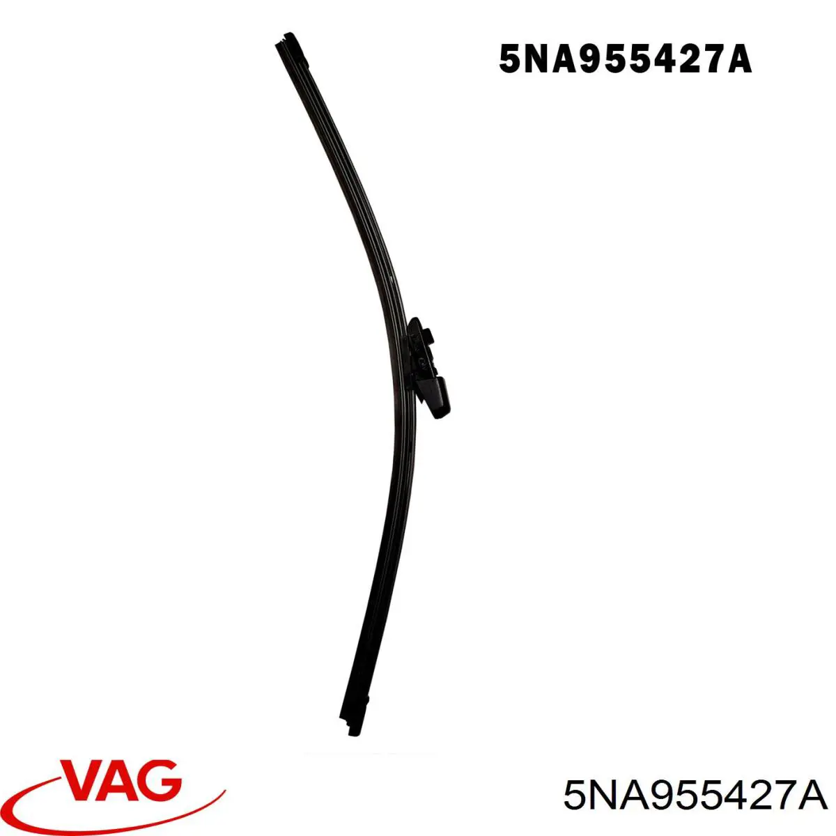 Щітка склоочисника заднього скла VAG 5NA955427A ціна, від 8.32 USD