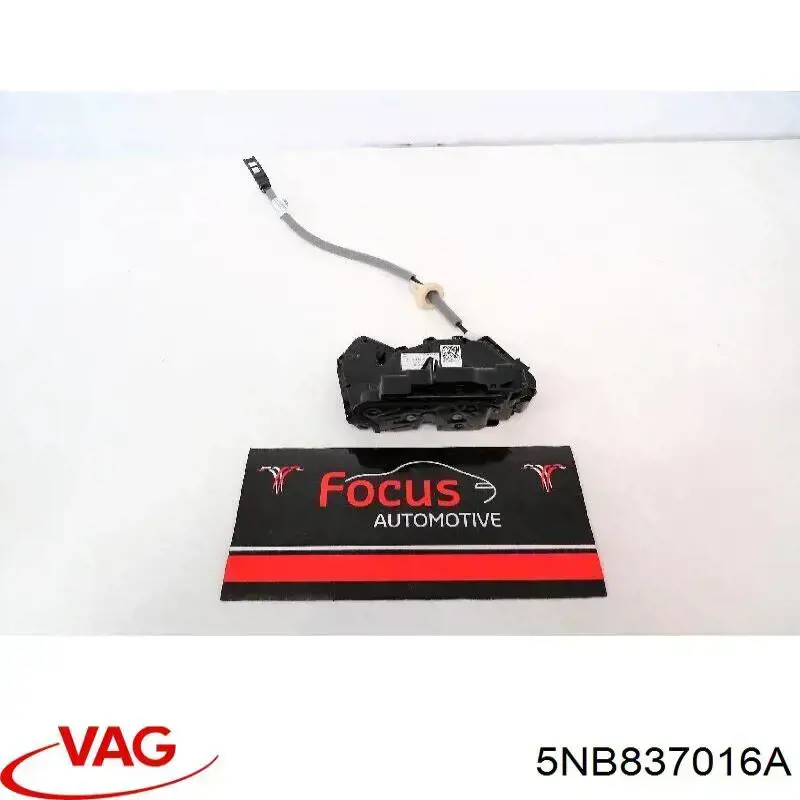 Замок передніх пасажирських дверей VAG 5NB837016A ціна, від 25.34 USD