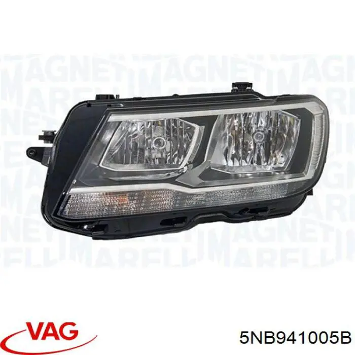 Фара ліва VAG 5NB941005B ціна, від 198.51 USD