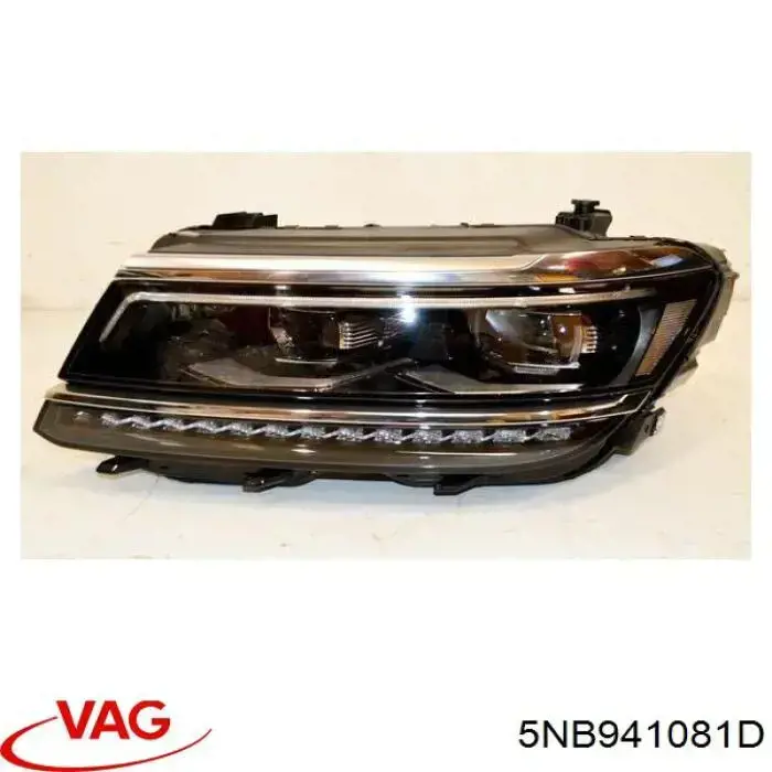 Купити 5NB941081D VAG Права блок фара