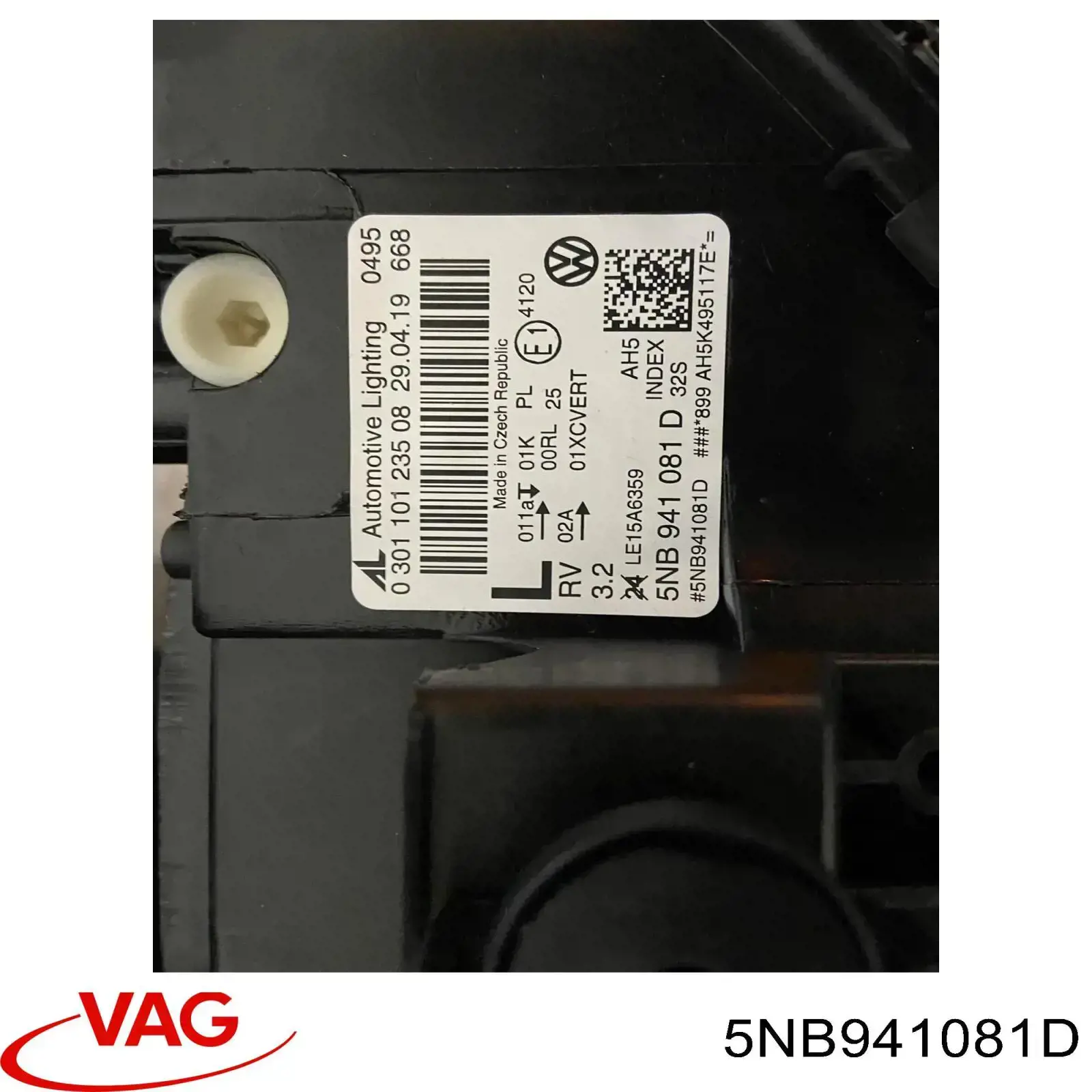 Фара права 5NB941081D VAG