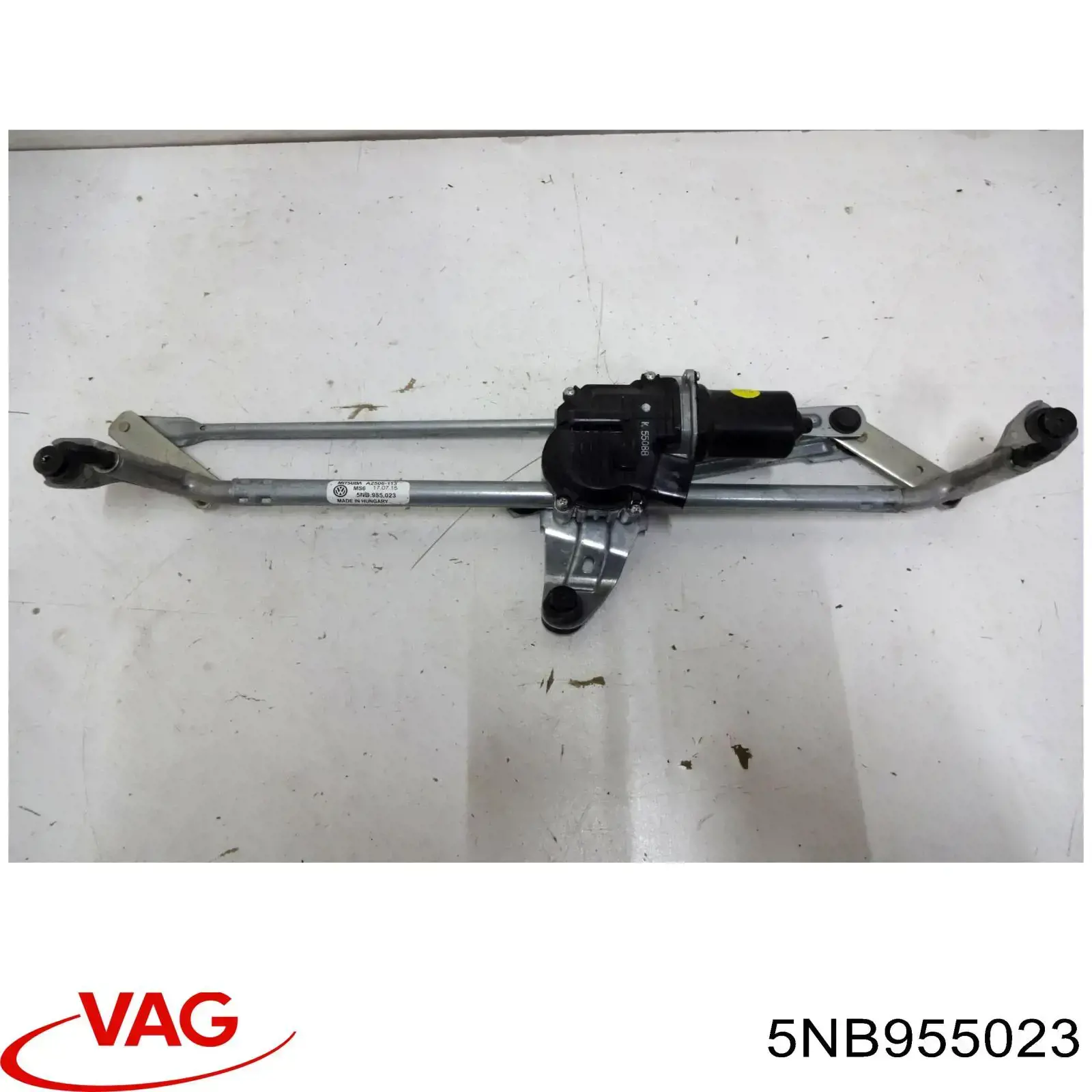Трапеція щіток лобового скла VAG 5NB955023 ціна, від 38.81 USD