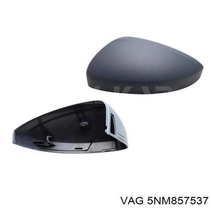 5NM857537 VAG Накладка водійського дзеркала