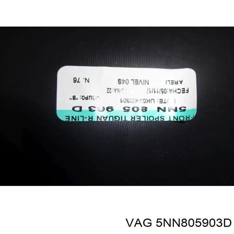 5NN805903D VAG 