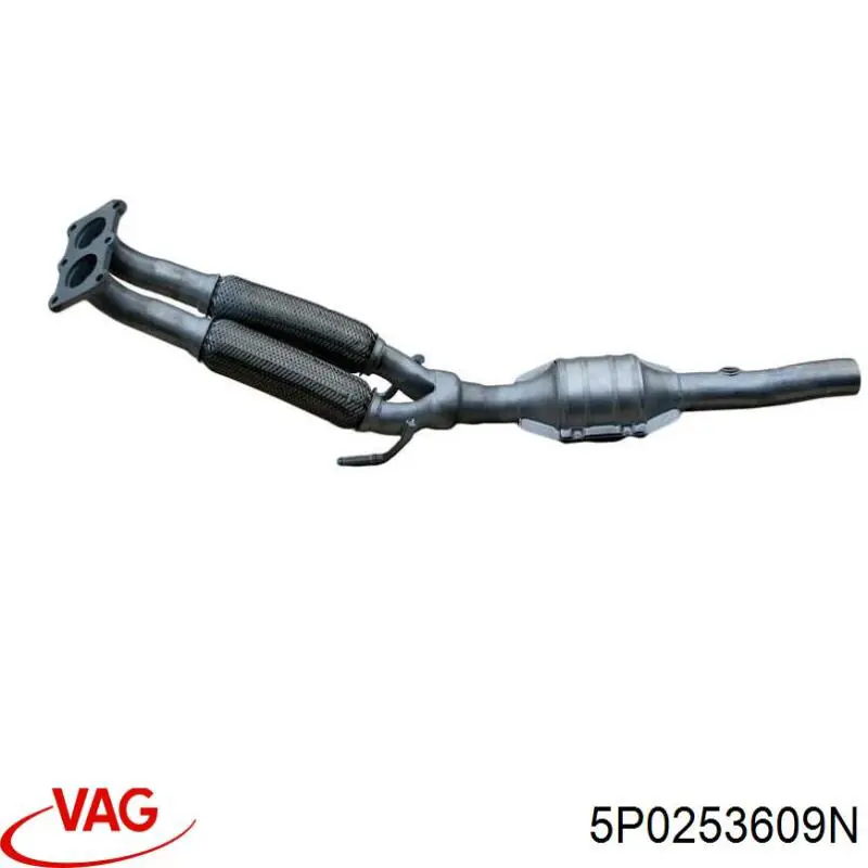 Вихлопна труба VAG 5P0253609N ціна, від 66.25 USD