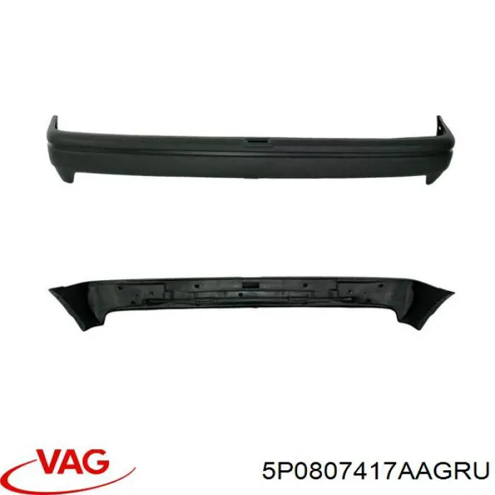 Купити 5P0807417AAGRU VAG Задній бампер