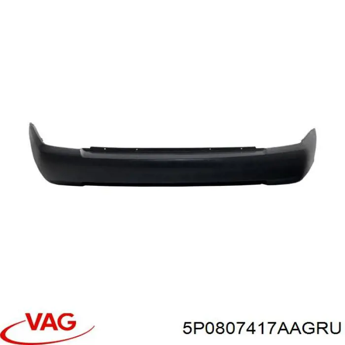 5P0807417AAGRU VAG Буфер (бампер) задній