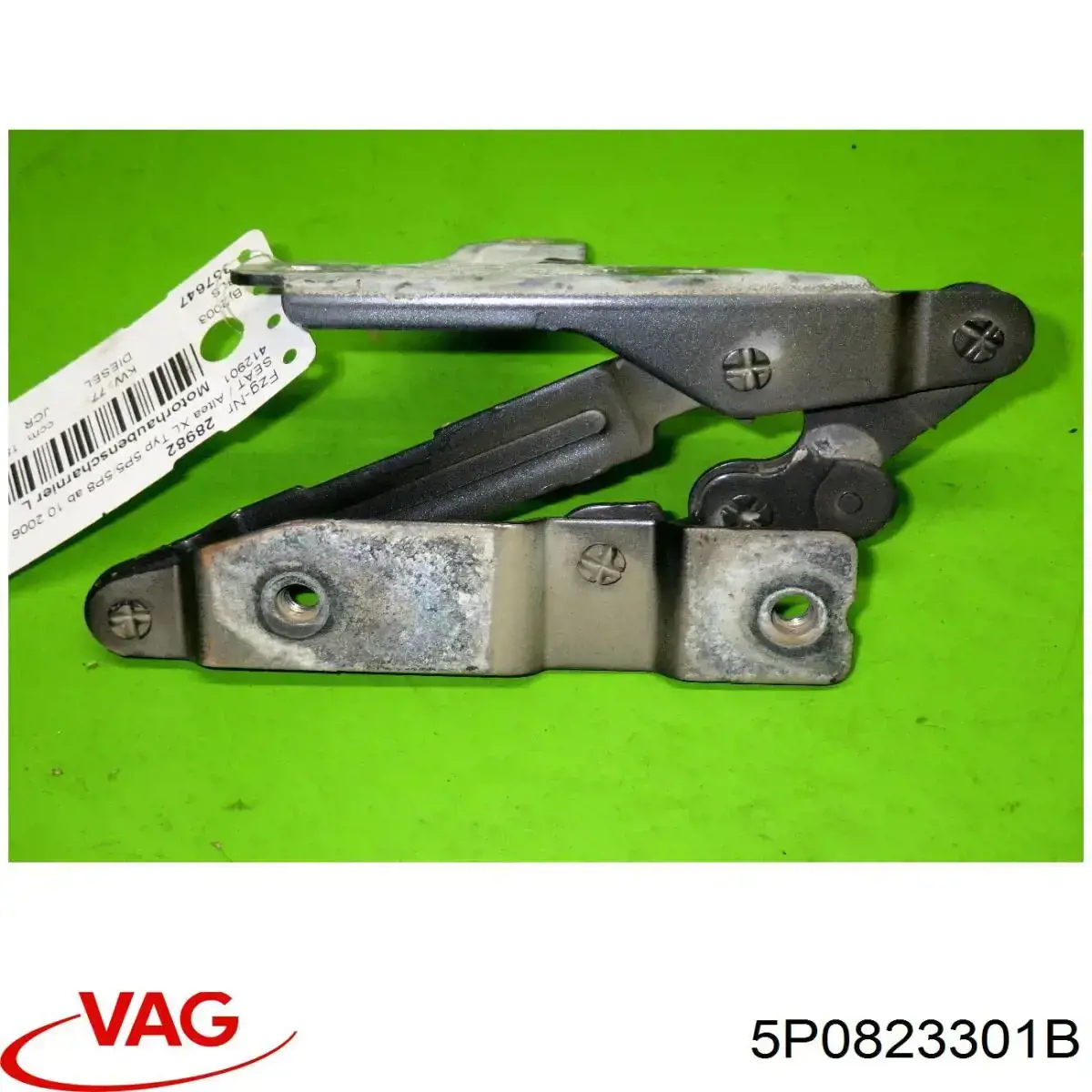 Петля капота, ліва VAG 5P0823301B ціна, від 13.19 USD