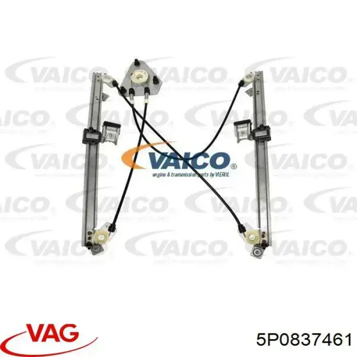 Купити 5P0837461 VAG Механізм стеклопідйомника водійських дверей