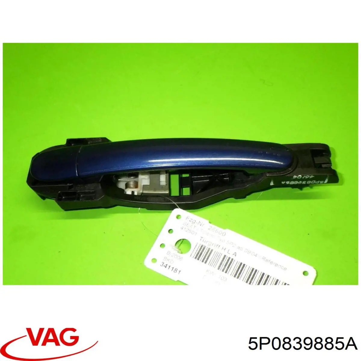 Купити 1M0837885C VAG Тримач зовнішньої ручки дверей, задніх лівих