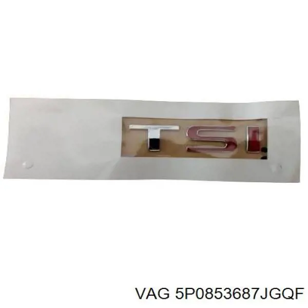 Емблема на кришку багажника, фірм.значок VAG 5P0853687JGQF ціна, від 28.92 USD
