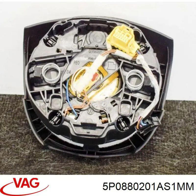 5P0880201AS1MM VAG Подушка безпеки, водійська, AIRBAG