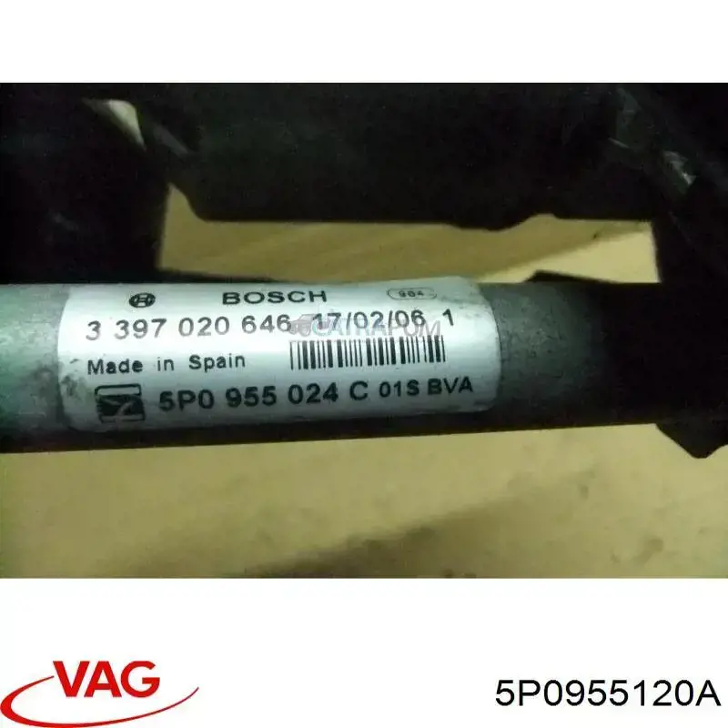 Мотор стеклоочищувача VAG 5P0955120A ціна, від 30.41 USD