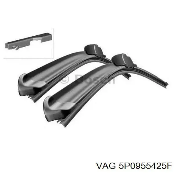Щітка-двірник лобового скла, комплект з 2-х шт. VAG 5P0955425F ціна, від 29.74 USD