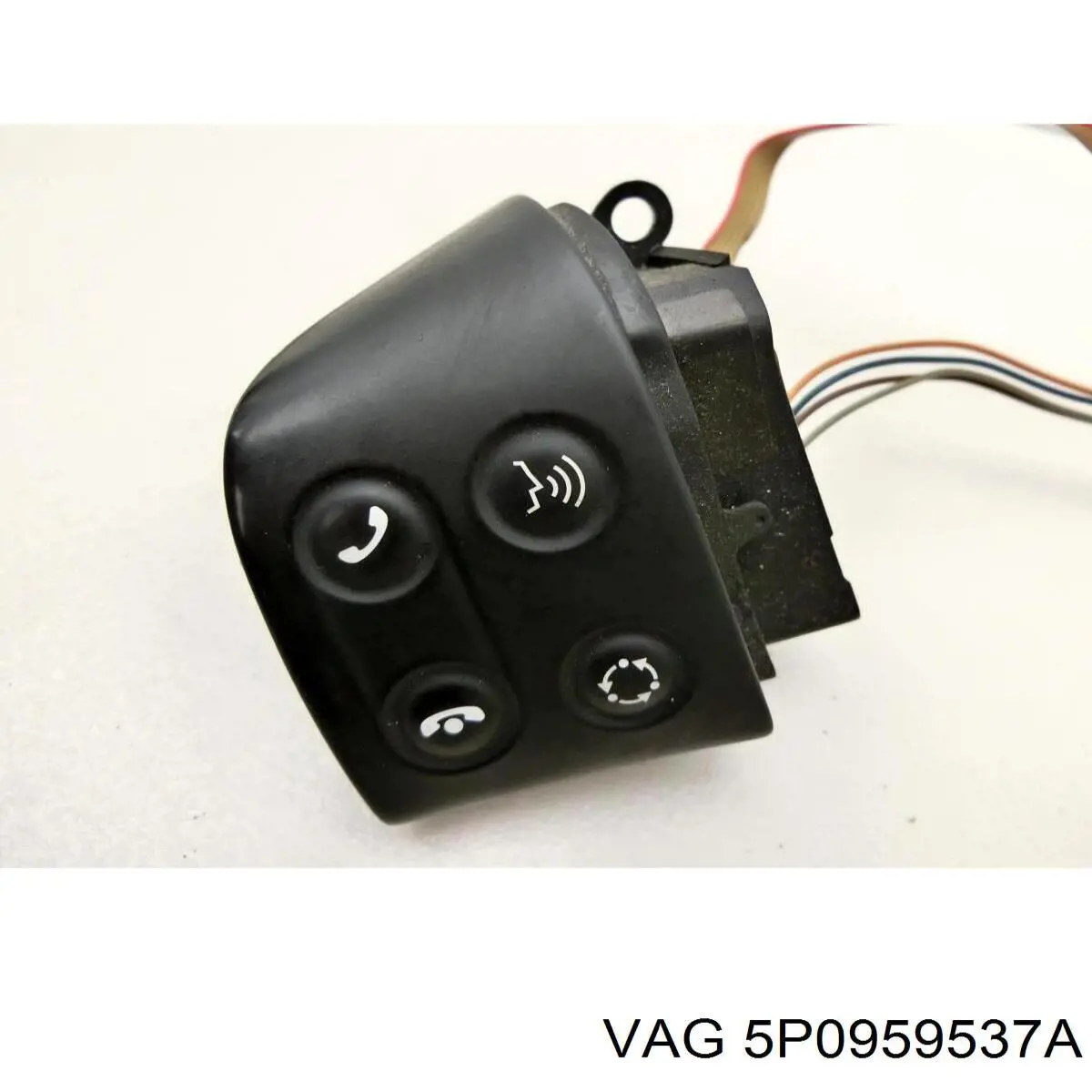 Блок кнопкових перемикачів кермового колеса VAG 5P0959537A ціна, від 63.34 USD