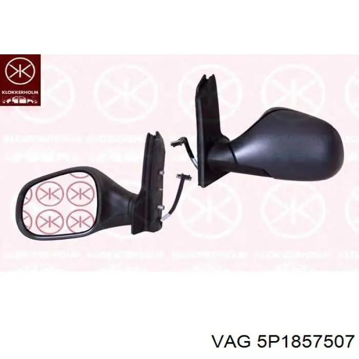Ліве бічне дзеркало FPS FP6205M01 ціна, від 30.09 USD