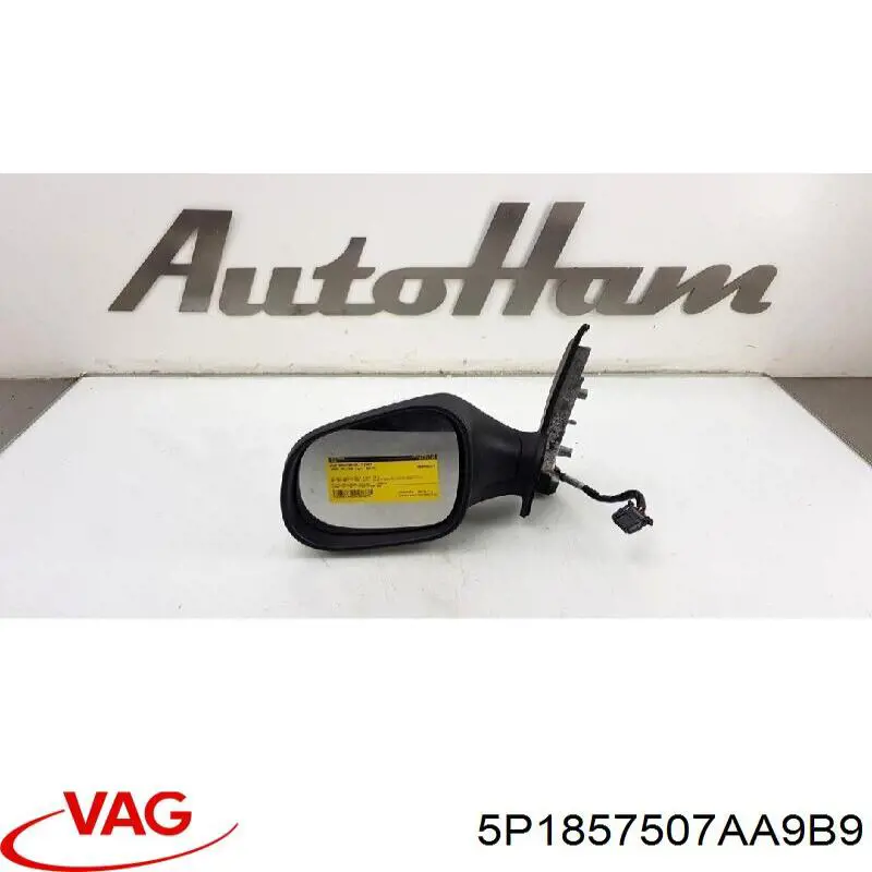5P0837367 VAG Дзеркало заднього виду, ліве