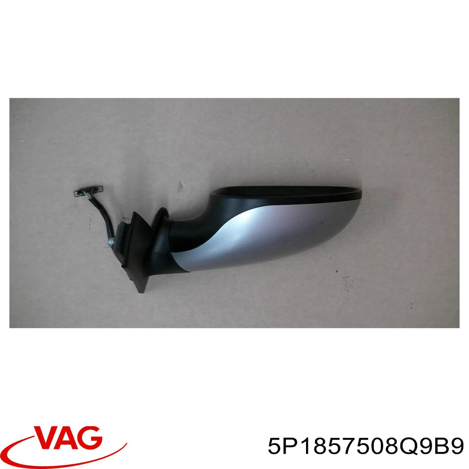 Праве бічне дзеркало VAG 5P1857508Q9B9 ціна, від 54.74 USD