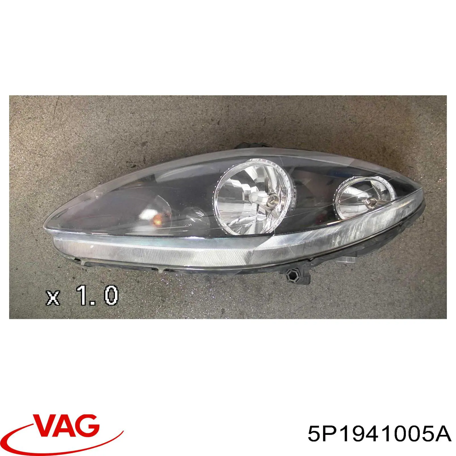 5P1941005A VAG Фара дальнього світла в зборі