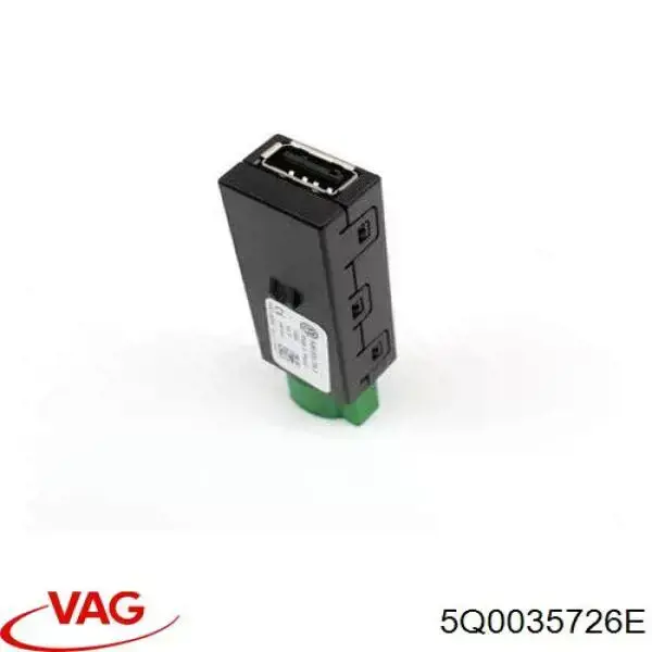 Зарядний пристрій USB VAG 5Q0035726E ціна, від 38.01 USD