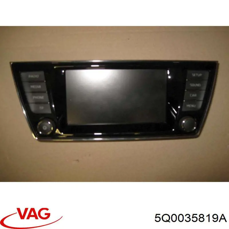 5Q0035819A VAG Блок керування мультимедійний