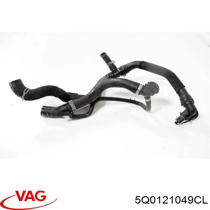 Шланг/патрубок радіатора охолодження, нижній VAG 5Q0121049CL