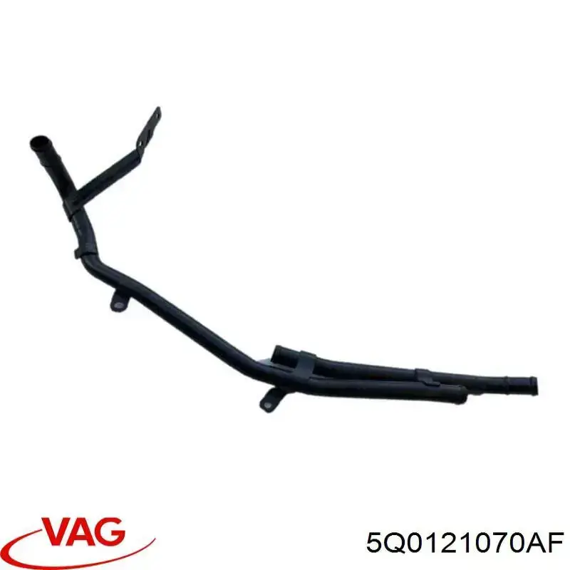 5Q0121070AF VAG Шланг термостата