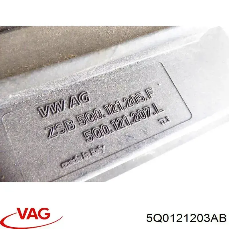 Вентилятор охолодження радіатора 5Q0121203CD VAG