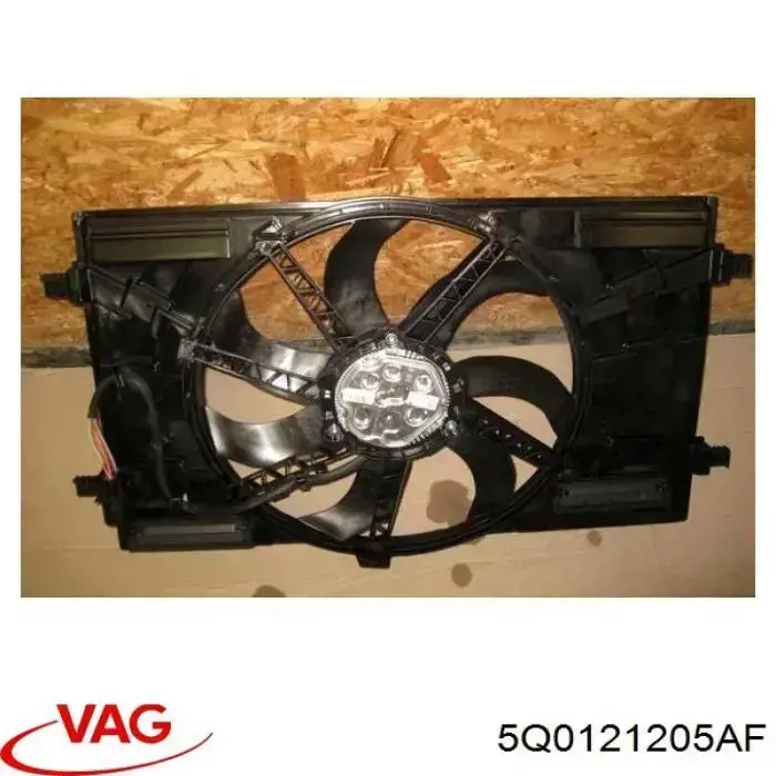 Кожух вентилятора VAG 5Q0121205AF ціна, від 35.87 USD