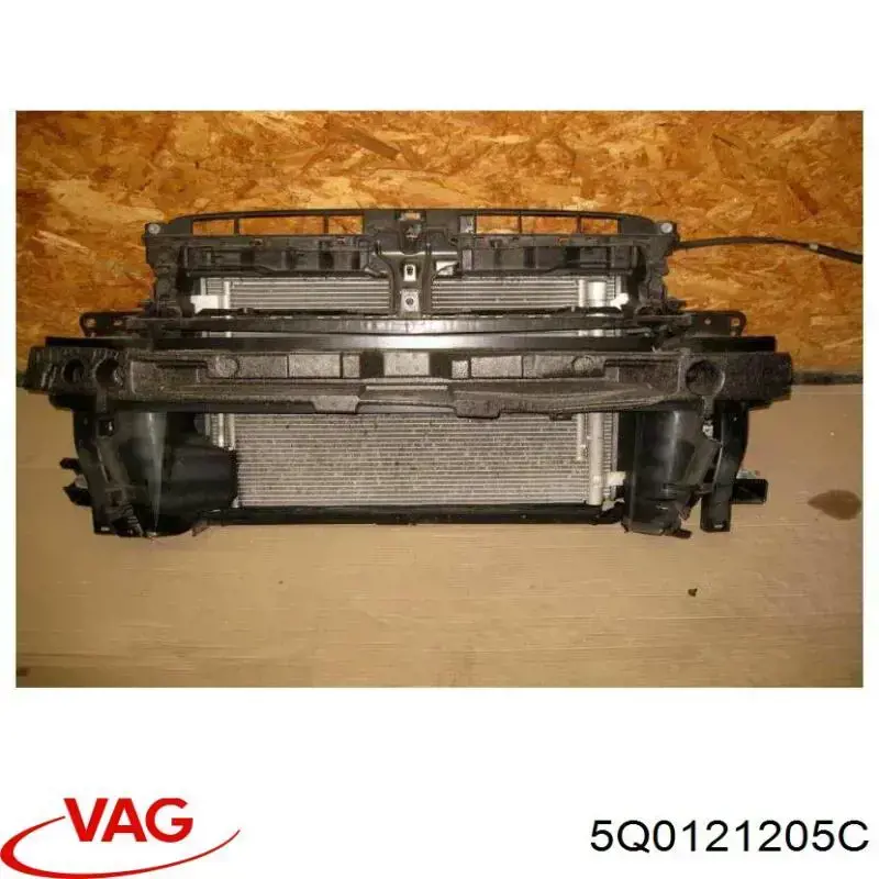 5Q0121205C VAG Облицювання рамки радіатора